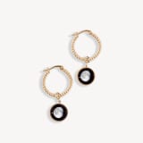 Moonglow Jewelry Earrings The Carina Hoops in Gold