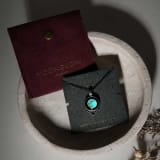 Harvest Moon Sky Light Necklace in Gold