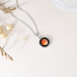 Harvest Moon Sky Light Necklace