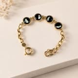 Lunar Link IV Bracelet in Gold