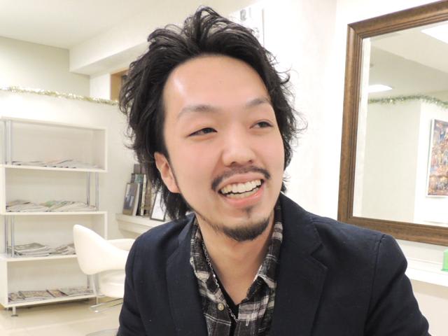 美容室HAPINAS 間宮 祐大 店長