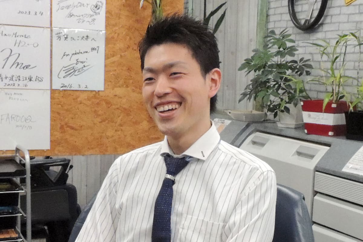 ヘアメンテＨ２Ｏ 芳賀 隆太郎 店長
