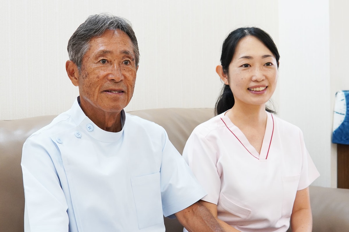 北川歯科医院 北川 英明 院長 ＆ 塙 有華 副院長