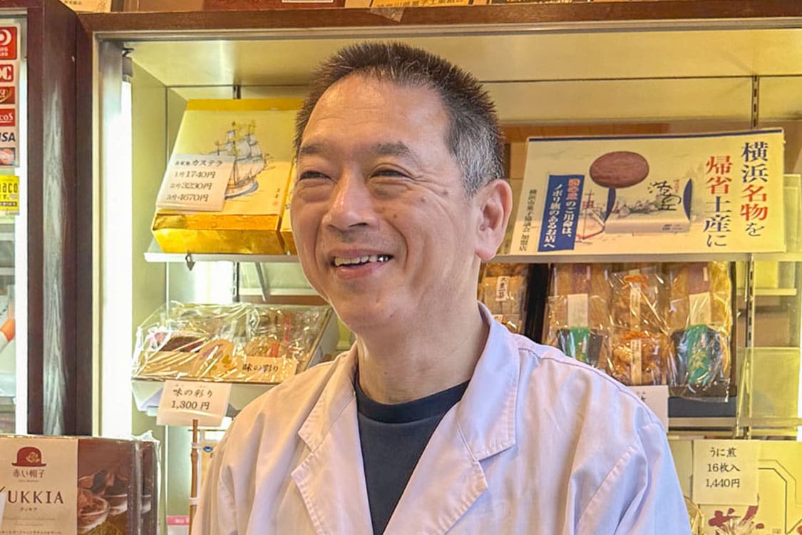 御菓子司 名月 代表 齊藤 潔