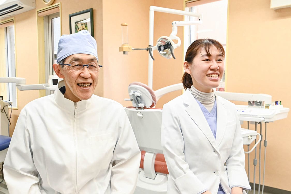 髙橋歯科 髙橋 基彦 院長＆髙橋 遥 歯科医師　