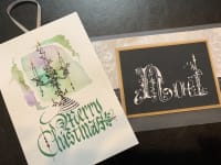 カリグラフィーワークショップ～クリスマスカード～