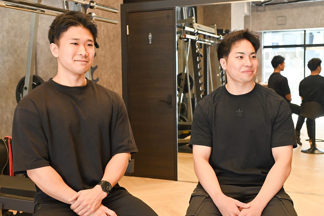 INFINIT GYM（インフィニット ジム） 細田 みらい パーソナルトレーナー ＆ 大西 陽佑 パーソナルトレーナー