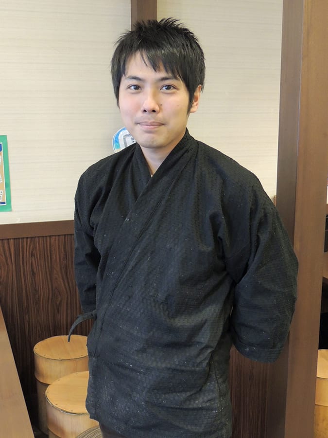 関西うどん こんぴら（旧 讃岐うどん こんぴら） 佐野 翔太 店長