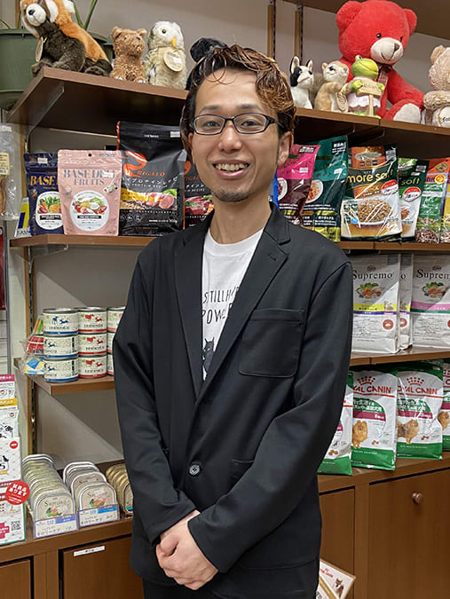 Pet shop With（ペットショップ・ウィズ） 甲斐 真二 店長