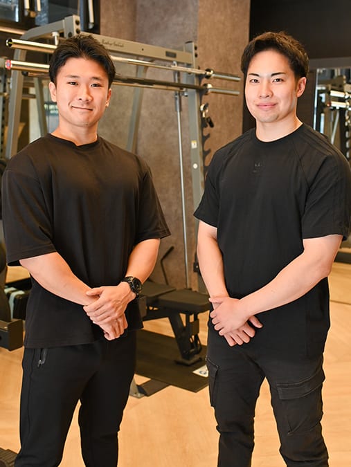 INFINIT GYM（インフィニット ジム） 細田 みらい パーソナルトレーナー ＆ 大西 陽佑 パーソナルトレーナー