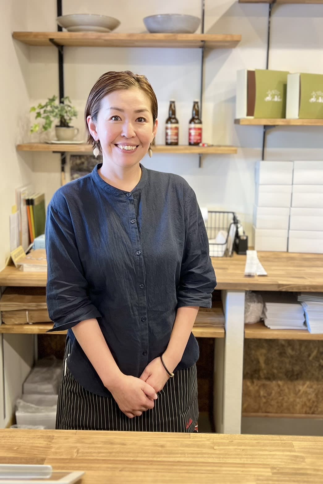 La colline atelier café 桂台店（ラコリーン アトリエカフェ） 久留 美登里 店長