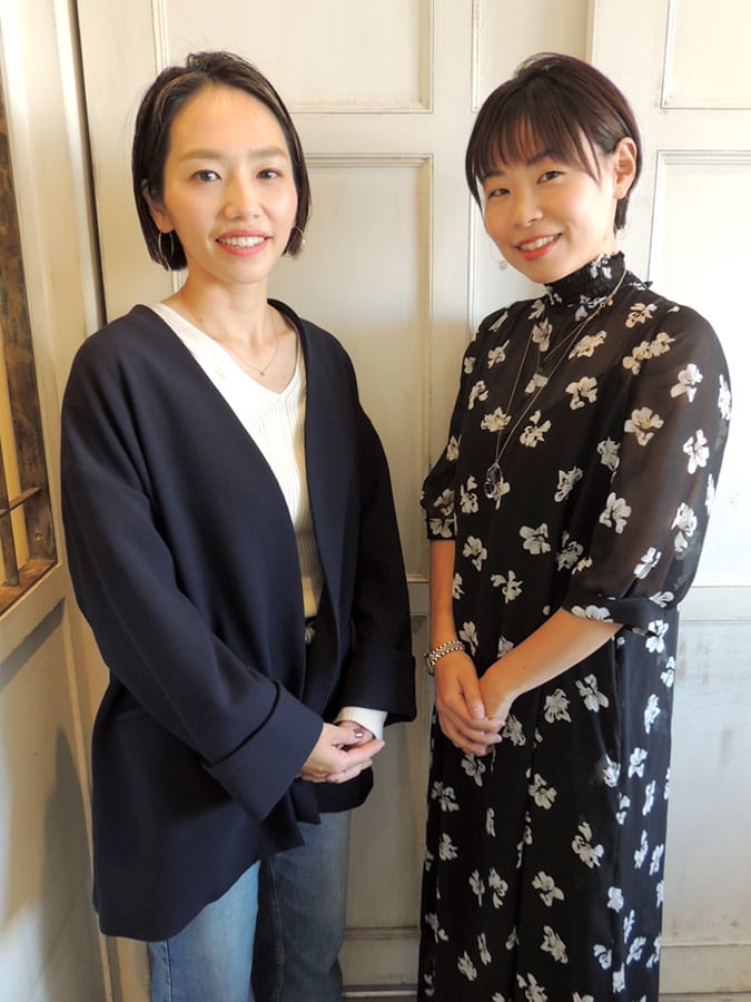 ヘアー ＆ リゾート グランジ 北山田 岸 由紀子 店長 & 田村 美穂 副店長