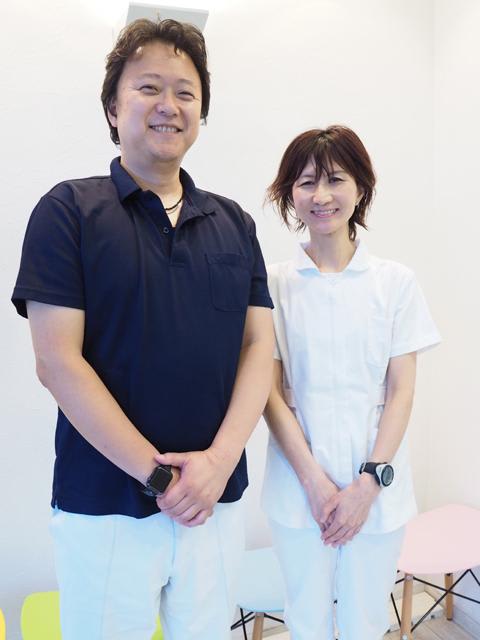 もりた歯科クリニック 森田 名 院長 & 陽子 歯科医師