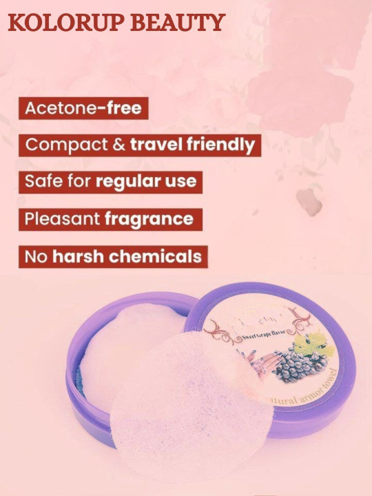 KOLORUP BEAUTY Nail Polish Remover