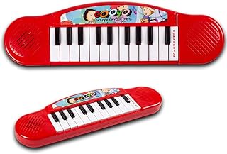 Gooyo GY-3725 Multi-Functional Portable Organ Mini Piano Keyboard Toy | Musical Toy for Kids | Electronic Keyboard Mini Piano | Red | 2xAA Battery (Not Included) | Musical Piano for Gifts