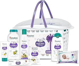 Himalaya Baby Gift Pack Basket,Pack of 1 set,white