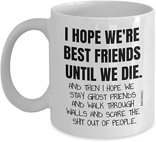 Best Friend Mug Gifts Cup - Funny Friendship Great Item Present Christmas Birthday Female Male Men Women Him Her Ideas Sister Mothers Day MG0024