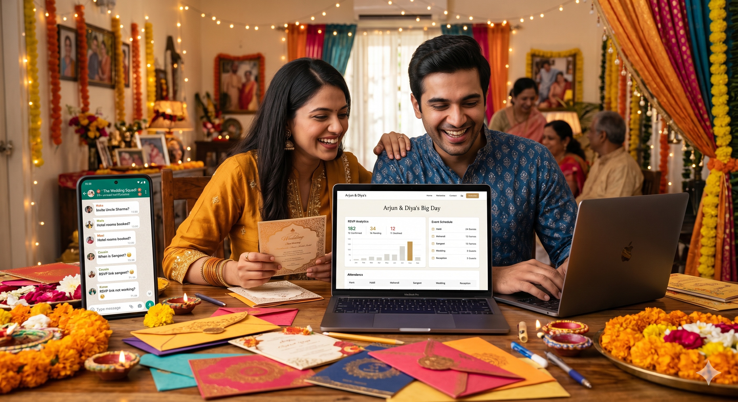 Beyond WhatsApp Forwards: A Better Way to Manage Wedding RSVPs and Guest Lists in India