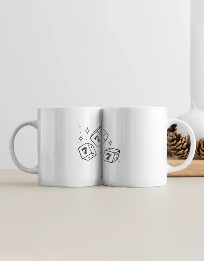 777 White Coffee Mug