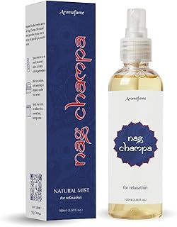 Nag Champa Natural Mist| 100ml Room Freshener Spray by Aromafume | Meditation Accessories | Unique Gift Items, Made with Sandalwood, Chandan extracts| Temple Spray | Festive gifting