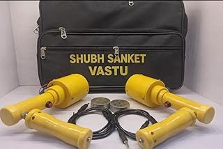 Shubh Sanket Vastu Yellow Metal Aura Scanner Machine with 316 Sample 2 Box, 2 Cable, 2 Disc, 1 Bag - 1 Year Warranty