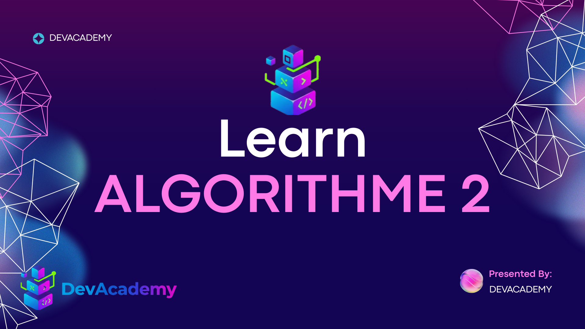 Master Algorithmics 2 – Full Practical Course