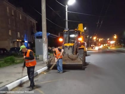 Уборка дорог продолжится ночью