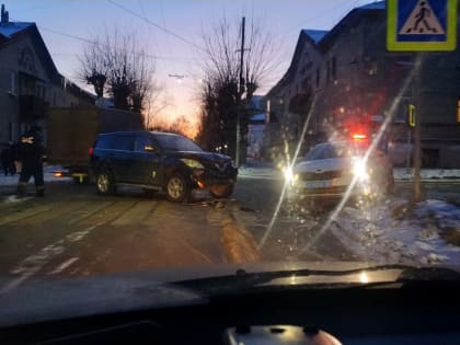 В рязанской Горроще произошло ДТП