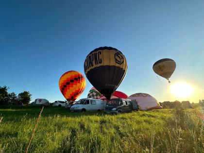 Первый тренировочный полёт фестиваля «Небо России» прошёл под Рязанью