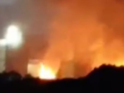 В Недостоеве на предприятии сжигают пластик