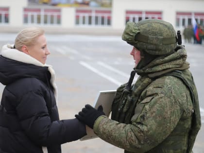 В Дягилеве торжественно встретили участников специальной военной операции