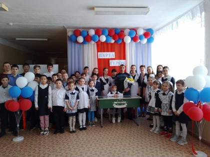 В Кораблинском районе открыли «Парту Героя»