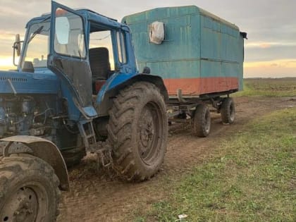 На Урале трактор переехал насмерть пешехода в чистом поле