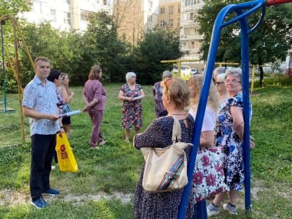 Встреча депутата с жителями Рязани