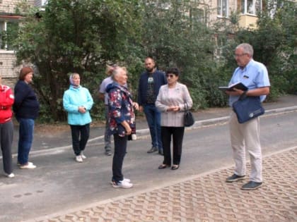 «Формирование современной городской среды»: в Рязани проводится общественная приемка дворовых территорий