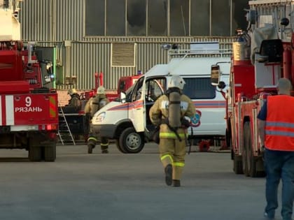 В районе Южного Промузла произошёл крупный пожар