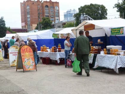 В Рязани продолжают работать ярмарки выходного дня