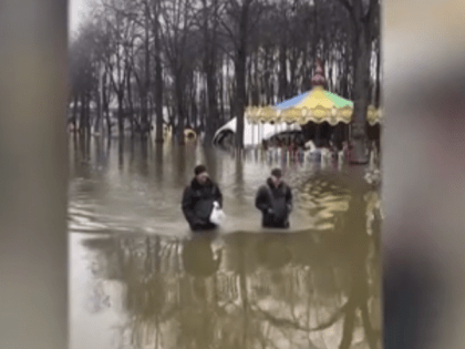 «Первый канал» показал половодье в Рязанской области