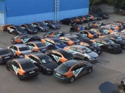 В Москве нашли кладбище каршеринговых автомобилей