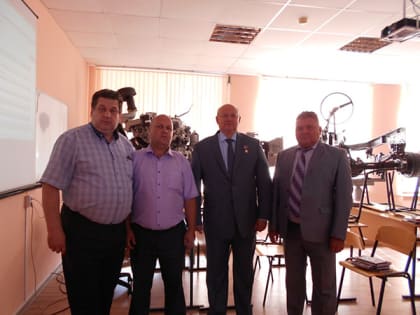 Андрей Красов посетил базу ДОСААФ в Касимове