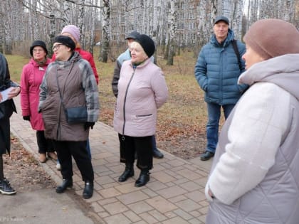 На улице Березовой состоялась общественная приемка проектов местных инициатив