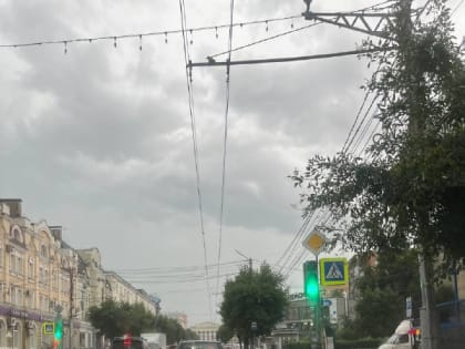 Мэрия объяснила потоп в центре Рязани засорившимися ливнёвками