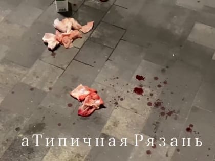 Группа подростков напала на курьера-доставщика в центре Рязани