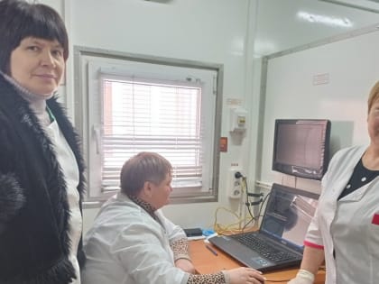 За два дня в передвижном маммографическом кабинете в Чучкове обследовали более 80 женщин