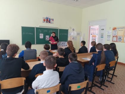 В Побединской школе прошел исторический час «Без срока давности: непокорённый Ленинград»