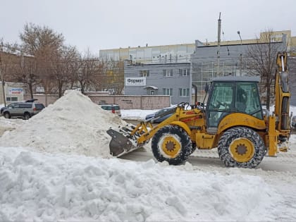 Рязанские дороги чистили от льда и снега