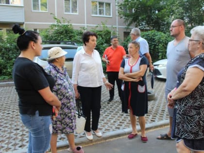 Продолжается приемка рязанских дворов после ремонта