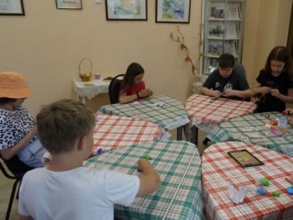 Мастерская талантов открылась в детской модельной библиотеке