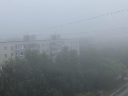 12 сентября МЧС выпустило метеопредупреждение из-за тумана в Рязанской области