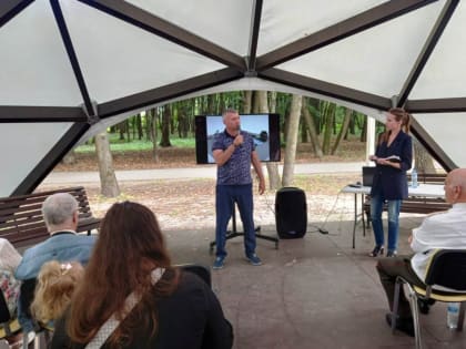 Рязанцы обсудили дальнейшее благоустройство Лесопарка